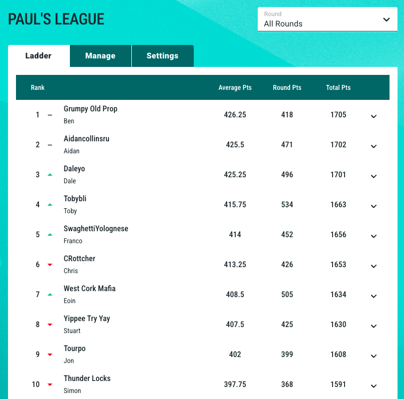 Join a League Today!
